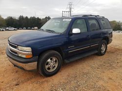 Salvage cars for sale at China Grove, NC auction: 2001 Chevrolet Tahoe K1500