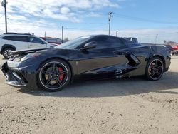 Salvage cars for sale from Copart Los Angeles, CA: 2021 Chevrolet Corvette Stingray 1LT
