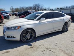 Salvage cars for sale from Copart Rogersville, MO: 2013 Ford Fusion Titanium