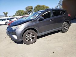 Salvage cars for sale at Hayward, CA auction: 2017 Toyota Rav4 XLE