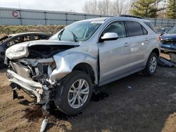 Salvage cars for sale from Copart Davison, MI: 2017 Chevrolet Equinox LT