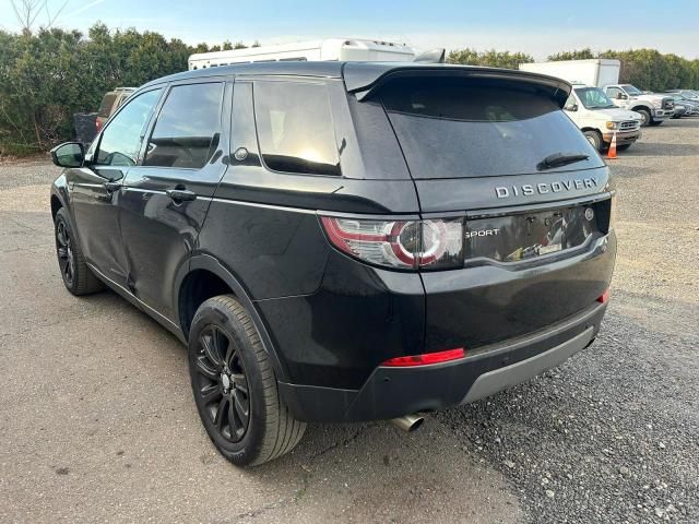 2018 Land Rover Discovery Sport SE