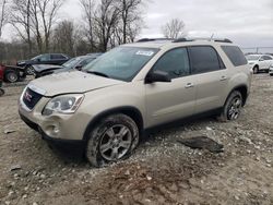 Salvage cars for sale at Cicero, IN auction: 2012 GMC Acadia SLE