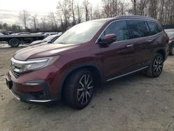 Honda Pilot Touring Vehiculos salvage en venta: 2021 Honda Pilot Touring