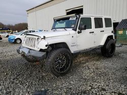 Jeep Wrangler salvage cars for sale: 2017 Jeep Wrangler Unlimited Sahara