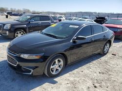 Salvage cars for sale from Copart Cahokia Heights, IL: 2018 Chevrolet Malibu LS