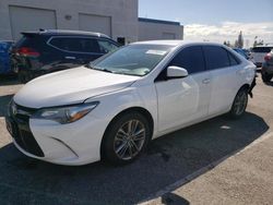 Salvage cars for sale at Rancho Cucamonga, CA auction: 2016 Toyota Camry LE