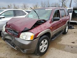 Mazda salvage cars for sale: 2004 Mazda Tribute LX