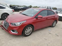 Salvage cars for sale from Copart San Antonio, TX: 2019 Hyundai Accent SE