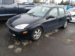 Ford Focus ZTS salvage cars for sale: 2002 Ford Focus ZTS