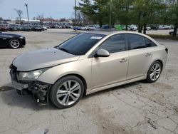 Salvage cars for sale at Lexington, KY auction: 2012 Chevrolet Cruze LTZ