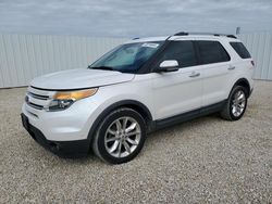 Salvage cars for sale at Arcadia, FL auction: 2012 Ford Explorer Limited