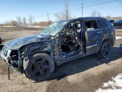 Salvage cars for sale from Copart Montreal Est, QC: 2011 Jeep Grand Cherokee Limited