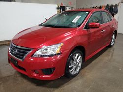 Salvage cars for sale at Elgin, IL auction: 2014 Nissan Sentra S