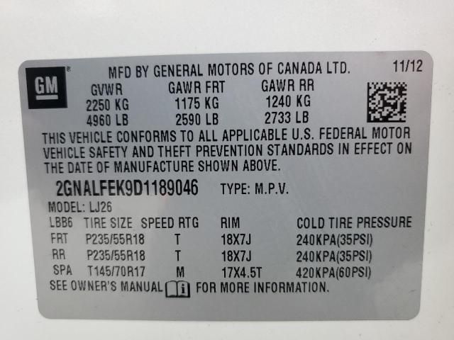 2013 Chevrolet Equinox LTZ