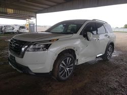 Salvage cars for sale from Copart Houston, TX: 2022 Nissan Pathfinder Platinum