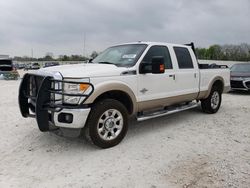 Salvage trucks for sale at New Braunfels, TX auction: 2013 Ford F250 Super Duty