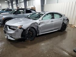 Salvage cars for sale at Ham Lake, MN auction: 2020 Acura TLX Technology