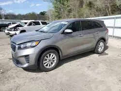 Salvage cars for sale at Shreveport, LA auction: 2019 KIA Sorento LX