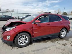 Chevrolet salvage cars for sale: 2018 Chevrolet Equinox LT