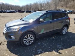 Salvage cars for sale from Copart Marlboro, NY: 2019 Ford Escape SEL