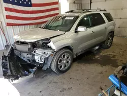 Salvage cars for sale from Copart Lyman, ME: 2015 GMC Acadia SLT-1