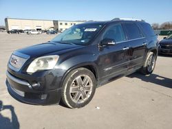 GMC Acadia DEN salvage cars for sale: 2011 GMC Acadia Denali