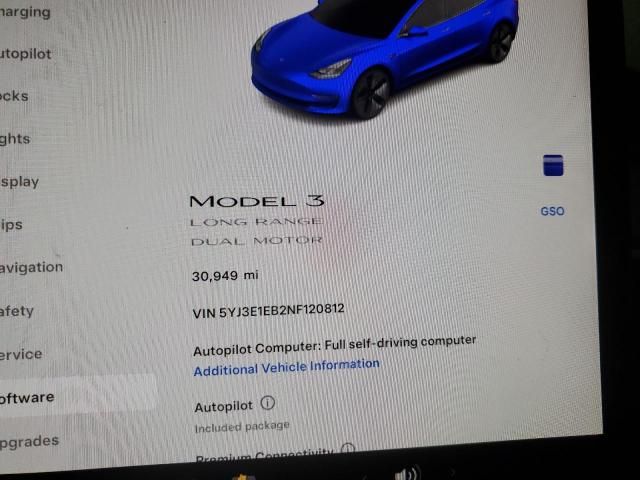 2022 Tesla Model 3