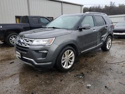 Ford salvage cars for sale: 2018 Ford Explorer Limited