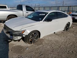 Vehiculos salvage en venta de Copart Haslet, TX: 2021 Honda Accord Sport