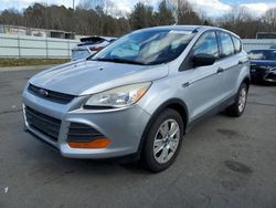 Salvage cars for sale at Assonet, MA auction: 2013 Ford Escape S