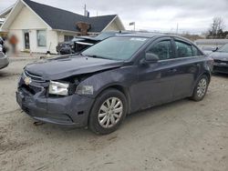 Salvage cars for sale from Copart Northfield, OH: 2011 Chevrolet Cruze LS