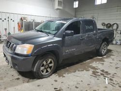 Salvage cars for sale from Copart Des Moines, IA: 2008 Nissan Titan XE