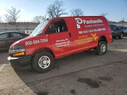 Salvage trucks for sale at West Mifflin, PA auction: 2021 Chevrolet Express G2500