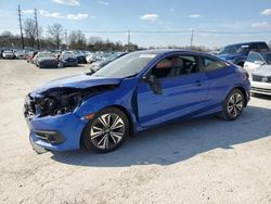 Honda salvage cars for sale: 2017 Honda Civic EX