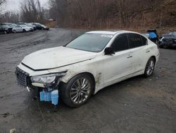 Vehiculos salvage en venta de Copart Marlboro, NY: 2019 Infiniti Q50 Luxe