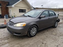 Salvage cars for sale from Copart Northfield, OH: 2004 Toyota Corolla CE