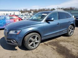 Salvage cars for sale at Pennsburg, PA auction: 2016 Audi Q5 Premium Plus S-Line