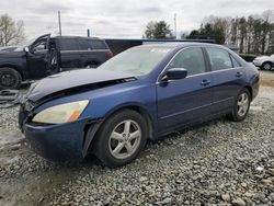 Salvage cars for sale at Mebane, NC auction: 2005 Honda Accord EX