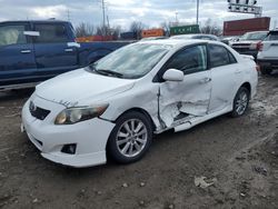 Toyota Corolla Base salvage cars for sale: 2010 Toyota Corolla Base