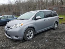 Toyota Sienna LE salvage cars for sale: 2017 Toyota Sienna LE