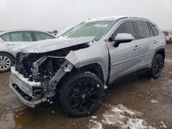 Salvage cars for sale at Elgin, IL auction: 2022 Toyota Rav4 SE