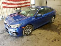 Salvage cars for sale at Lyman, ME auction: 2017 Honda Civic LX