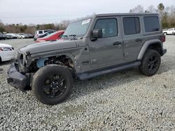 Salvage cars for sale from Copart Mebane, NC: 2021 Jeep Wrangler Unlimited Sahara