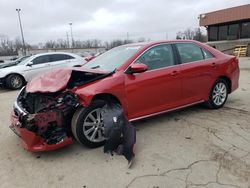 Salvage cars for sale from Copart Fort Wayne, IN: 2012 Toyota Camry Base