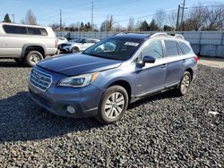 2015 Subaru Outback 2.5I Premium en venta en Portland, OR