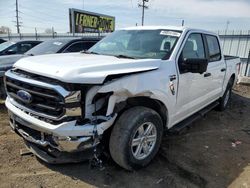 Salvage cars for sale at Chicago Heights, IL auction: 2021 Ford F150 Supercrew