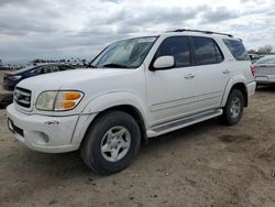 Salvage cars for sale from Copart Bakersfield, CA: 2003 Toyota Sequoia Limited