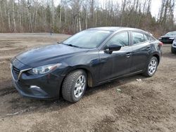 Salvage cars for sale from Copart Bowmanville, ON: 2016 Mazda 3 Sport