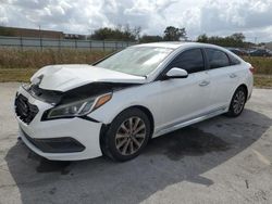 Salvage cars for sale from Copart Orlando, FL: 2016 Hyundai Sonata Sport